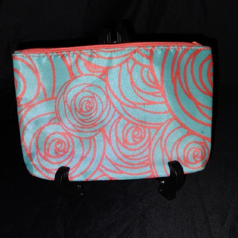 Stylish Coral and Teal Women's Bag
